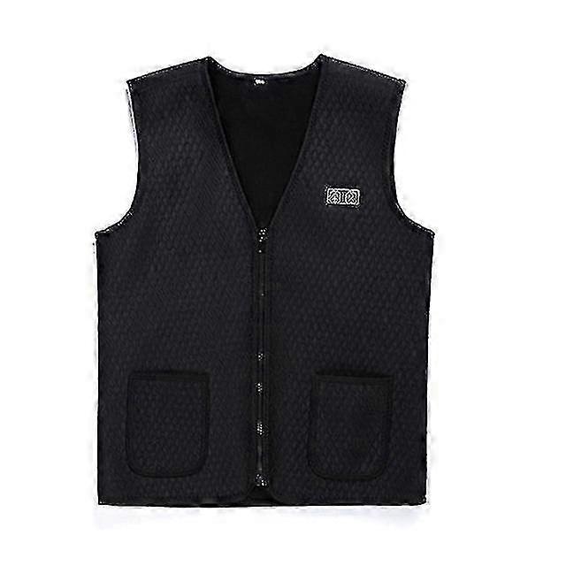 per - Gilet riscaldante elettrico a infrarossi USB per uomo e donna, calore a 7 aree per l'inverno all'aperto