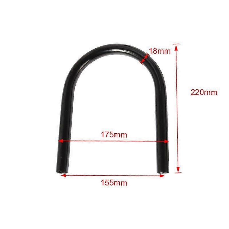 230mm 210mm 175mm Width Motorcycle End Brat Style Seat Frame Hoop Loop Cafe Racer Bobber Tracker compatible for Suzuki Yama-ha Kawa-saki MAXP