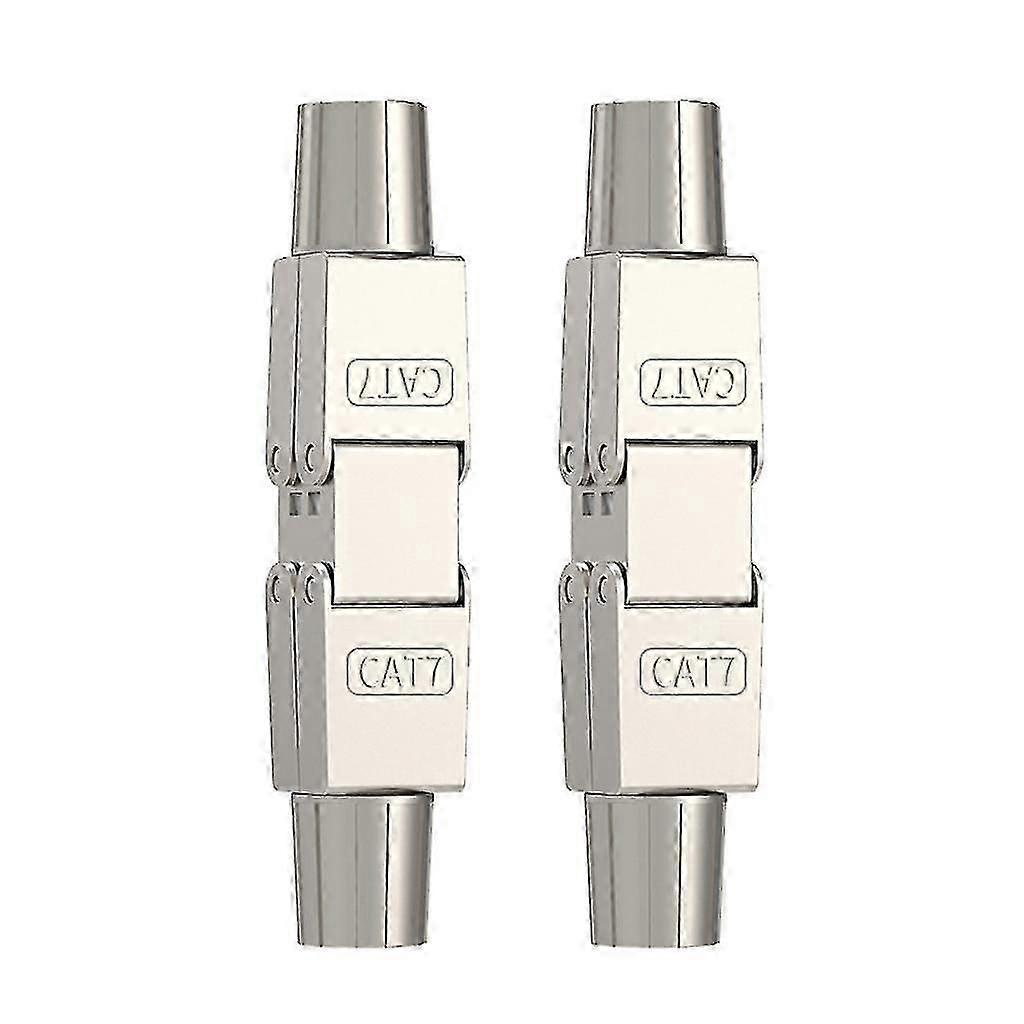 Rj45 Cat7 Cable Extender Junction Adapter Network Lan Junction Connection