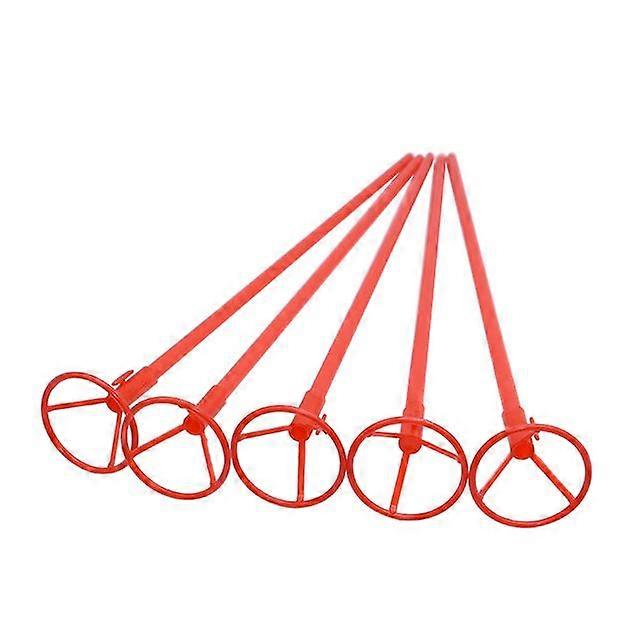 5/10db fólia léggömbök pálca műanyag léggömbtartók csésze ballon kiegészítőkkel PVC rudak születésnapi esküvői parti dekorációkhoz