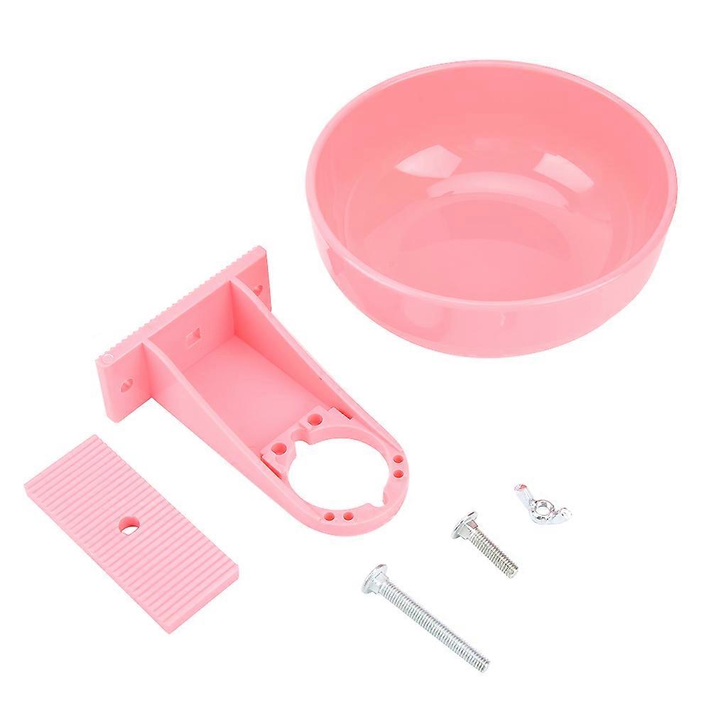 Hanging Cage Fixed Pet Feeder with Removable Design for Easy Cleaning - Pet Food and Water Feeding Bowl, Durable Material