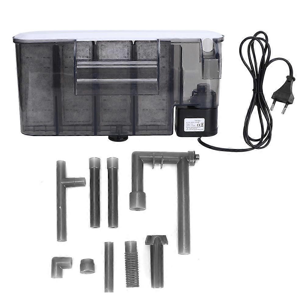 Mini Waterfall Filter Wall-Mount Air Pump for Aquarium Fish Tank