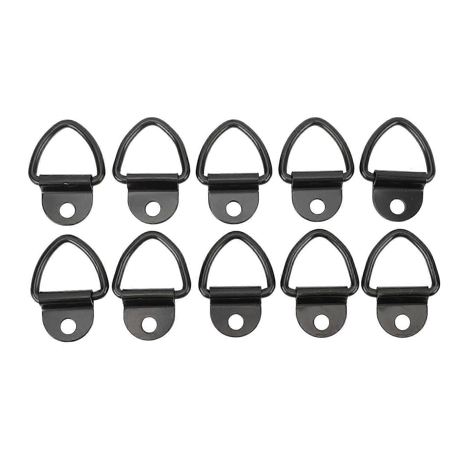 10 件 V 形环系紧锚重型钢 V 形螺栓拖车锚，适用于拖车货运卡车船