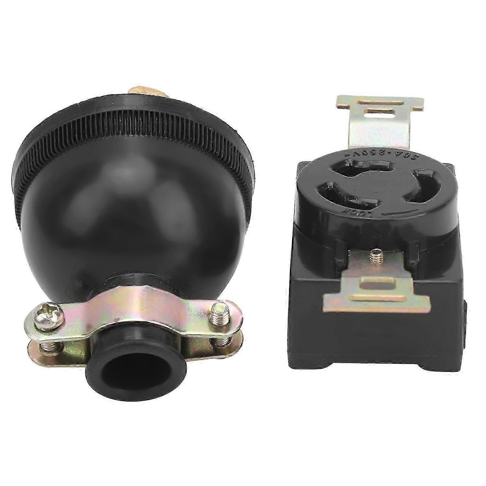 3/5/6.5/8KW AC220V Single Phase Copper Diesel Engine Generator Accessories 3-Hole Socket Plug