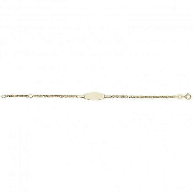 9ct Yellow Gold Babies ID Bracelet