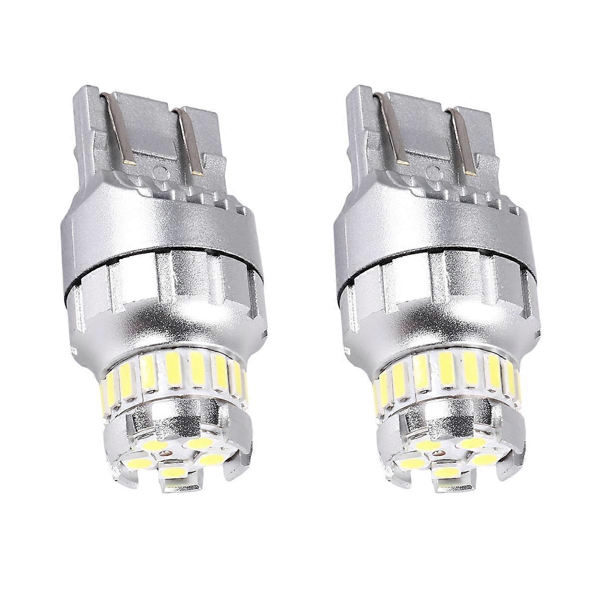 2Pcs Car T20 7440 W21W LED Canbus Reverse Lights 7443 LED Bulb