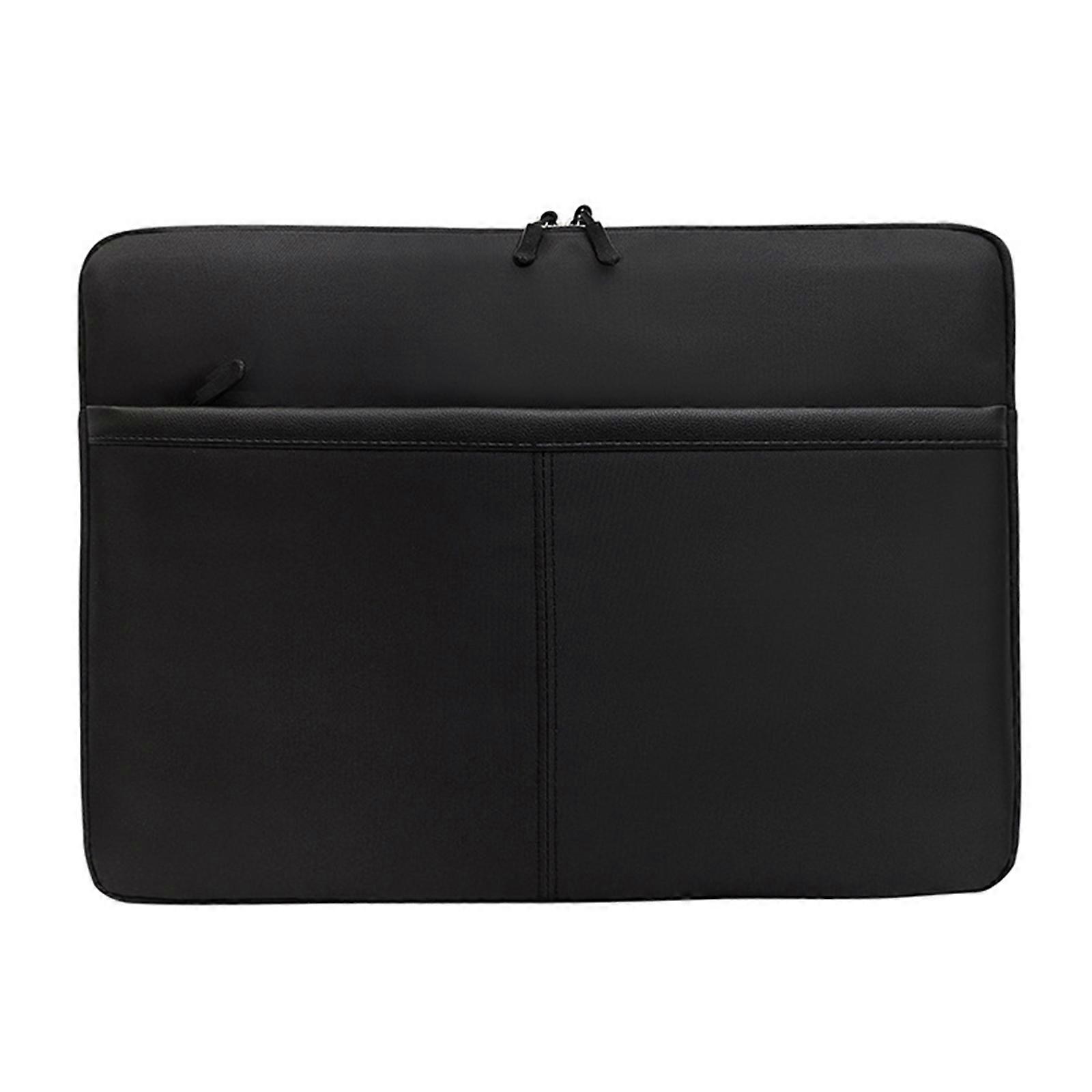 Bolsa para laptop Bolsas de manga Bolsas de transporte protetoras para 11 13 15 polegadas Notebook de computador Bolsas à prova de choque para escola e viagem pretas 11 polegadas