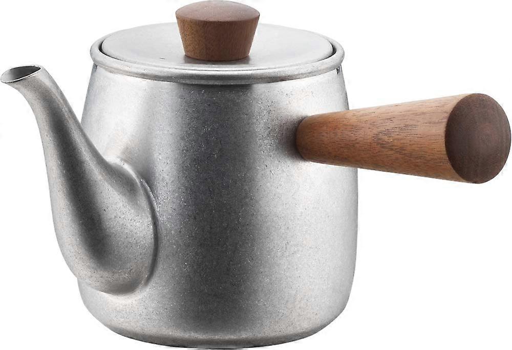 Small Teapot and Tea Strainer Set 0.38L for Loose Leaf, Ceramic Brew, Home Use, Easy Clean
