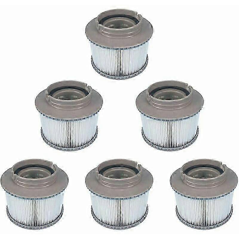 Set med 6 reservfilter för MSPA FD2089