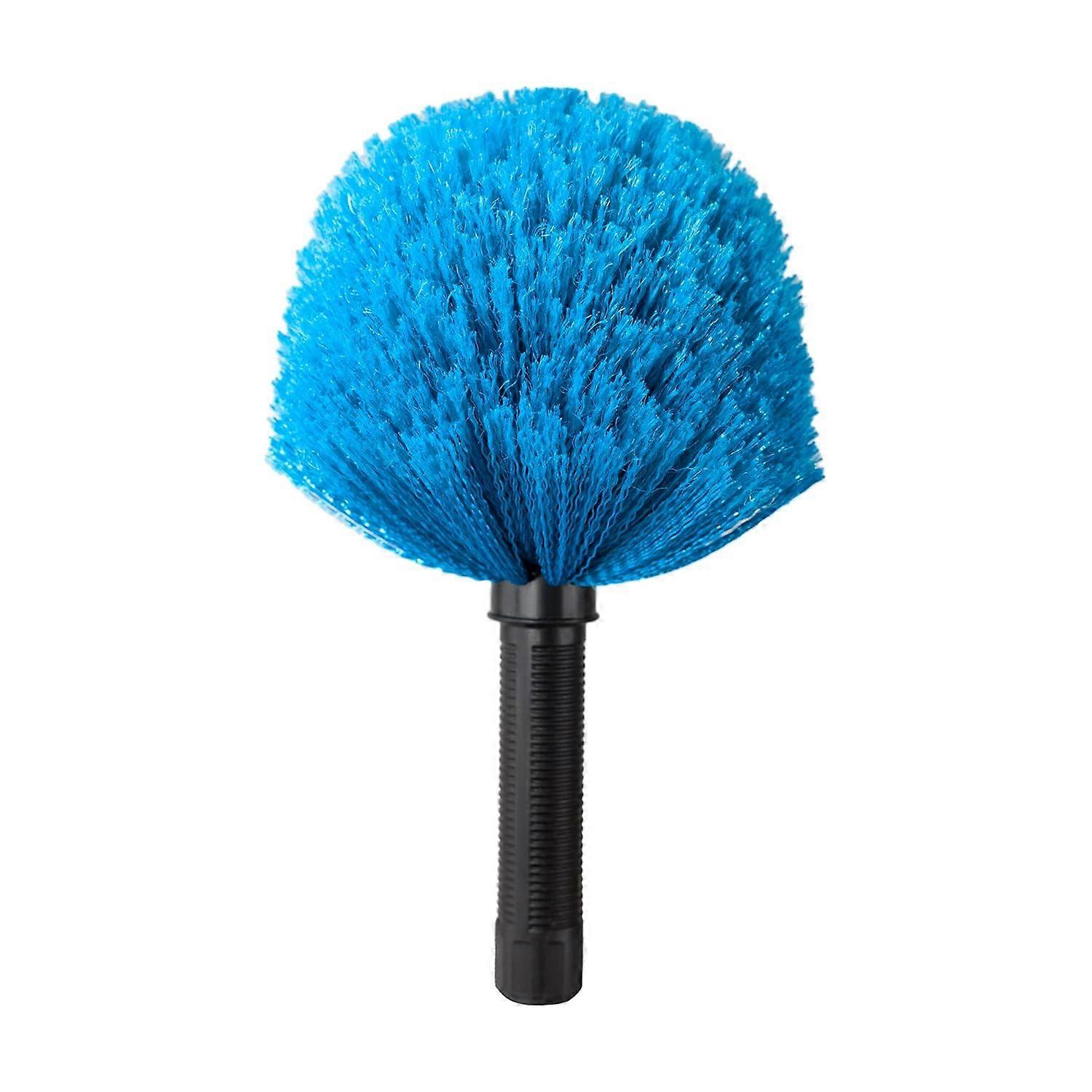 4 Pieces Cobweb Duster Brush with Screw Head for High Reach Cleaning, Long Handle, Microfiber Material