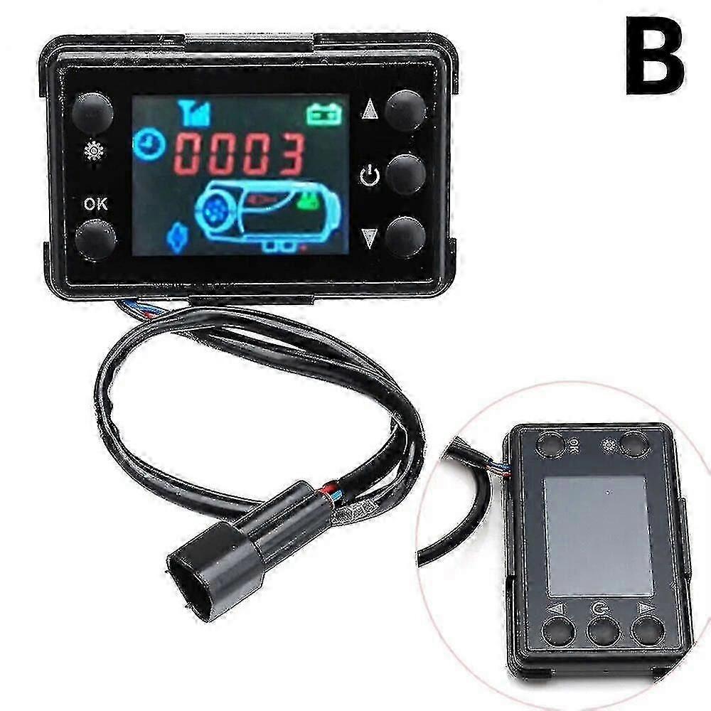 12 / 24V ديزل سخان الهواء LCD مراقب التبديل + لوحة التحكم اللوحة الأم + جهاز التحكم عن بعد مماثلة Eberspacher Webasto FN9U6558 (+ k