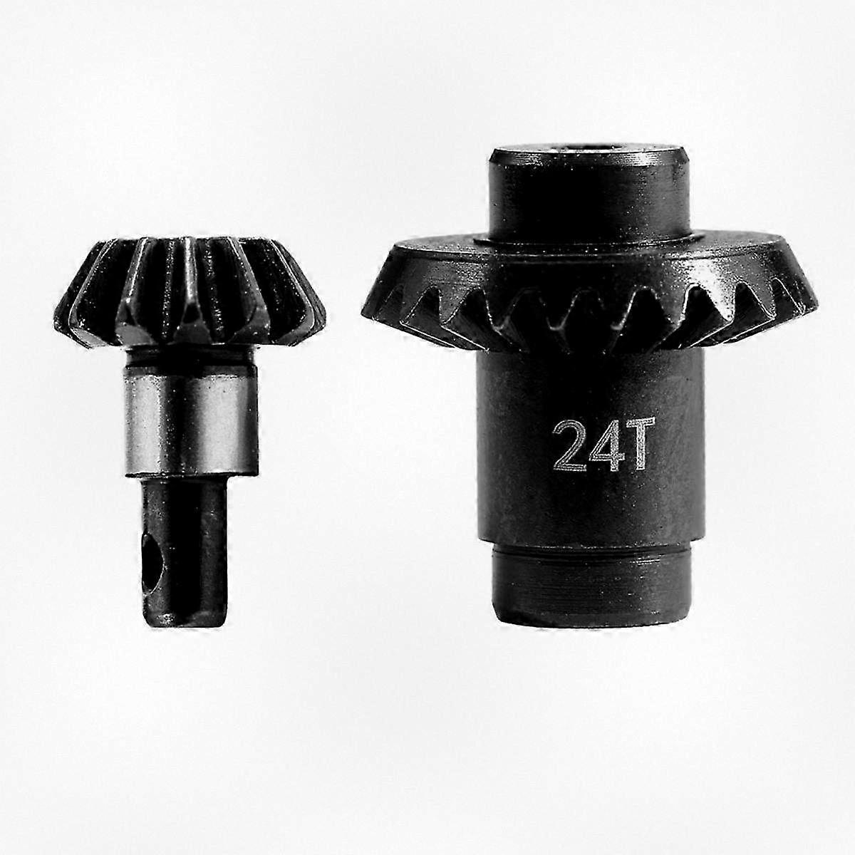 Steel Alloy Helical Gear Upgrade Kit for 1/24 Scale RC Crawler - Compatible with FMS FCX24 Models