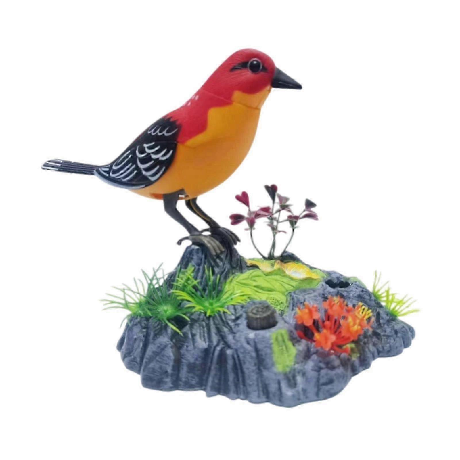 Electronic Pet Interactive Desk Accessory Realistic Sound Activated for Gift