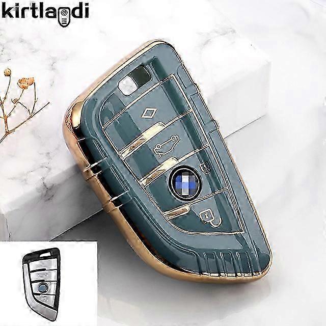 TPU  Car Key Case Cover Fob Keyring For BMW F30 F11 X3 F25 Serie 1 E39 X4 G20 X5 G05 F40 X6 F44 216 X1 G30 320i 3/4 Button