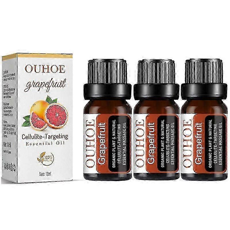 Ouhoe 10ml Grapefruit Fat eliminating Essential Oil Slimming Shaping Slimming 4328280699575