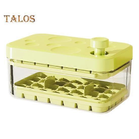 Ice Cube Tray with Lid And Bin Large Capacity Ice Cube Mold for Freezer Stackable BPA Free Easy Release Ice Maker for Chilling Drinks Coffee Juice