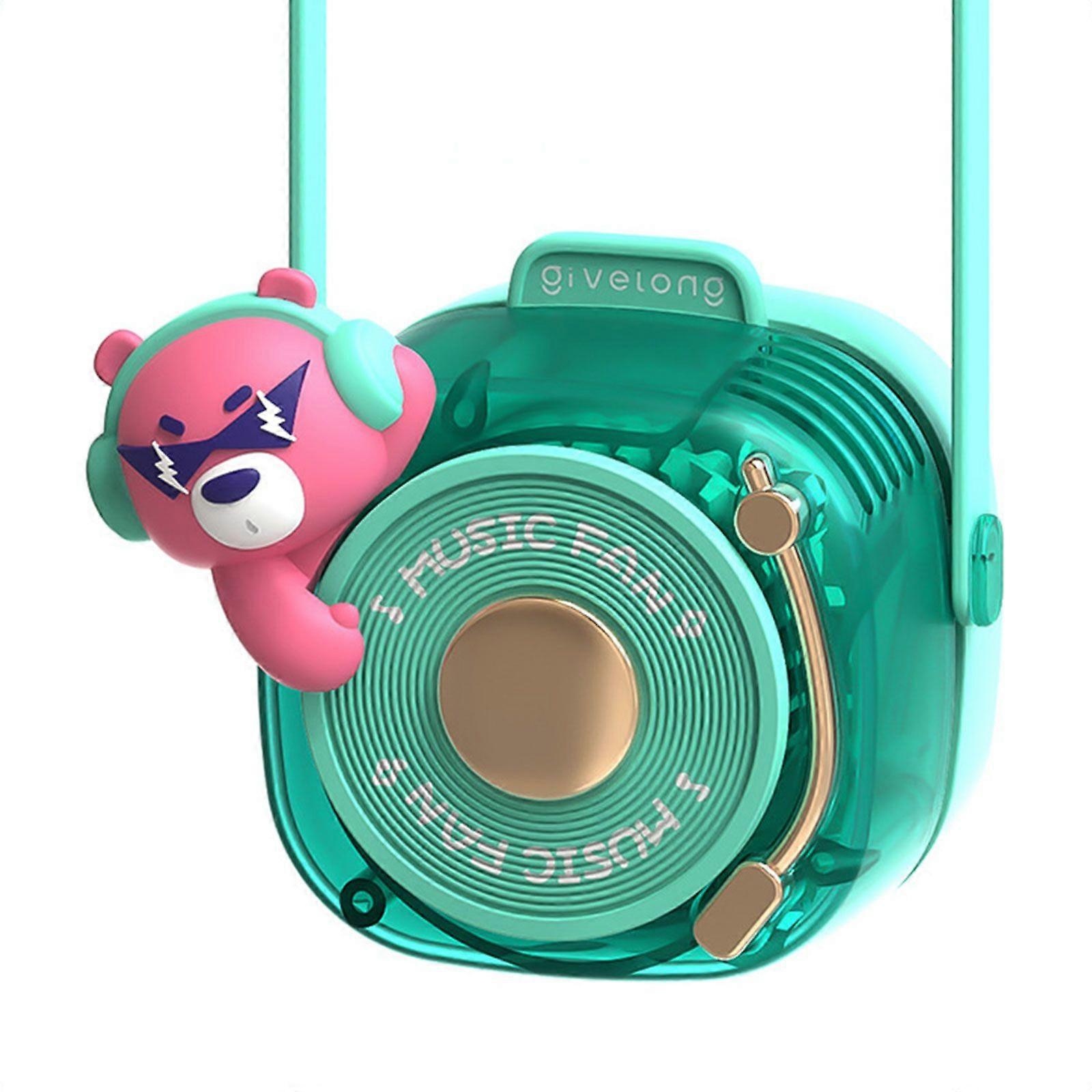 Håndholdt miniventilator, bærbar USB-genopladelig lille lommeventilator, til strand, rejser, picnic