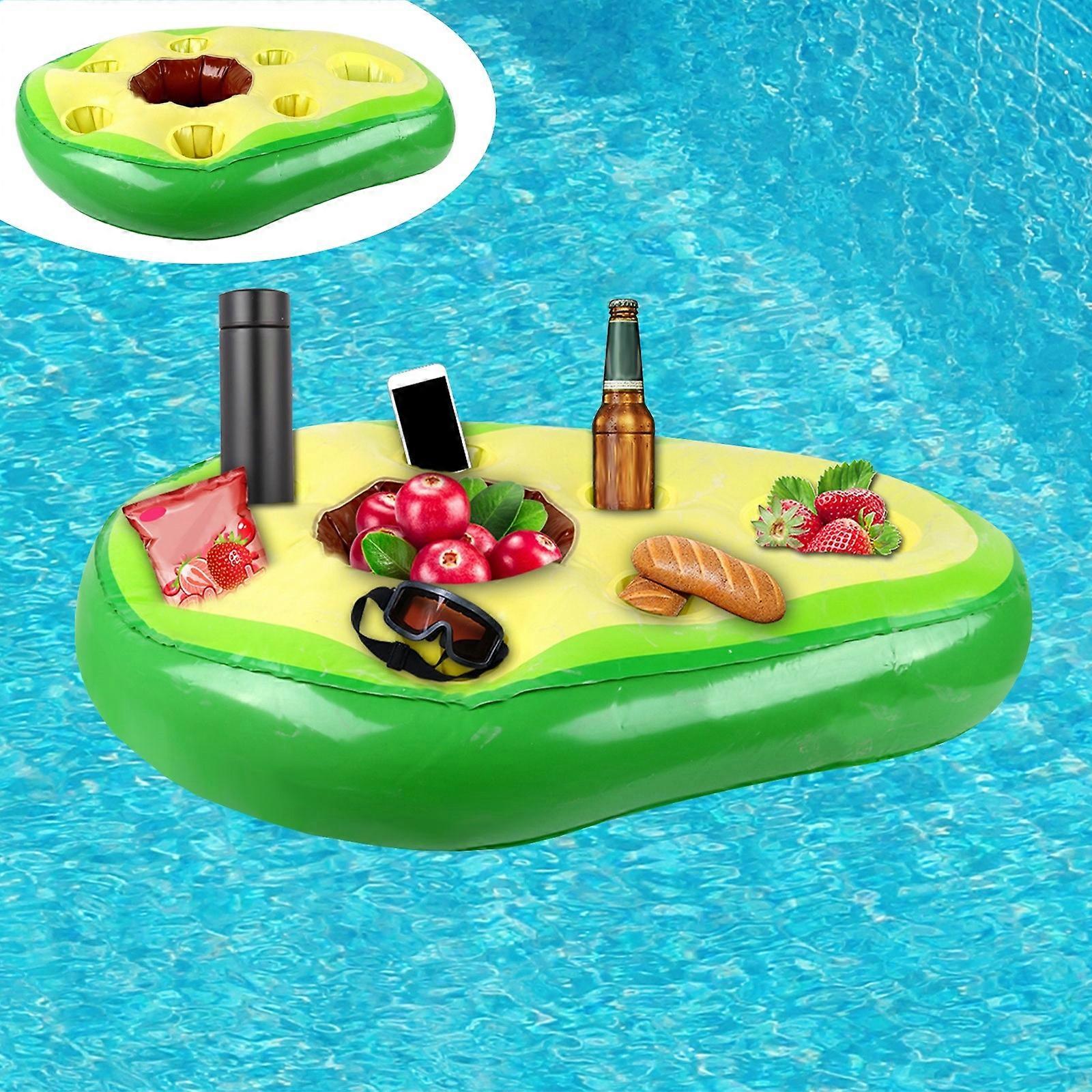 Floating Food Pallet Inflatable Floating Drink Pallets Drink Floaties Floating Tray For Pool Swimming Pool Hot Tu LL