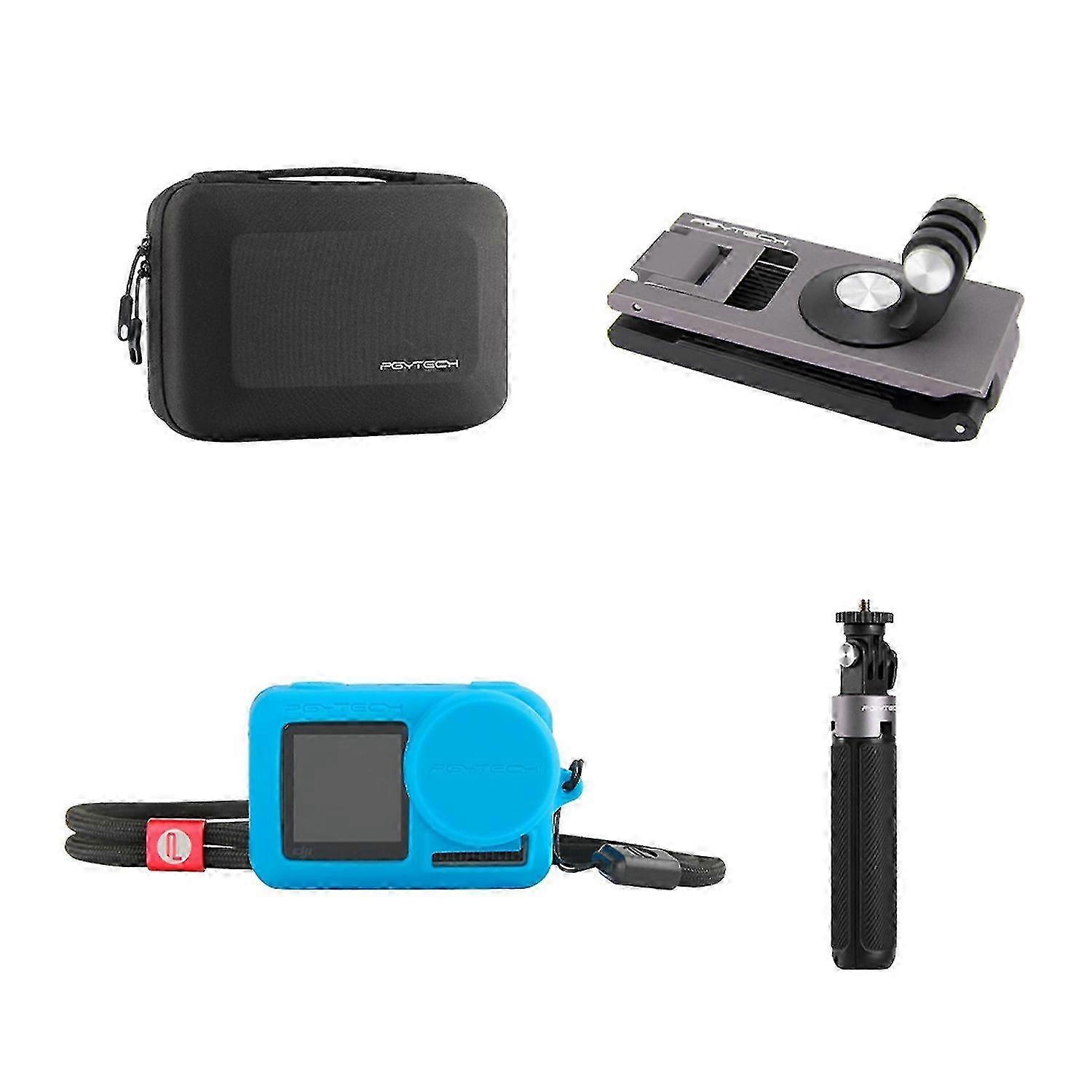PGYTECH Tripod Backpack Clip Storage Bag Travel Set for DJI OSMO ACTION Camera