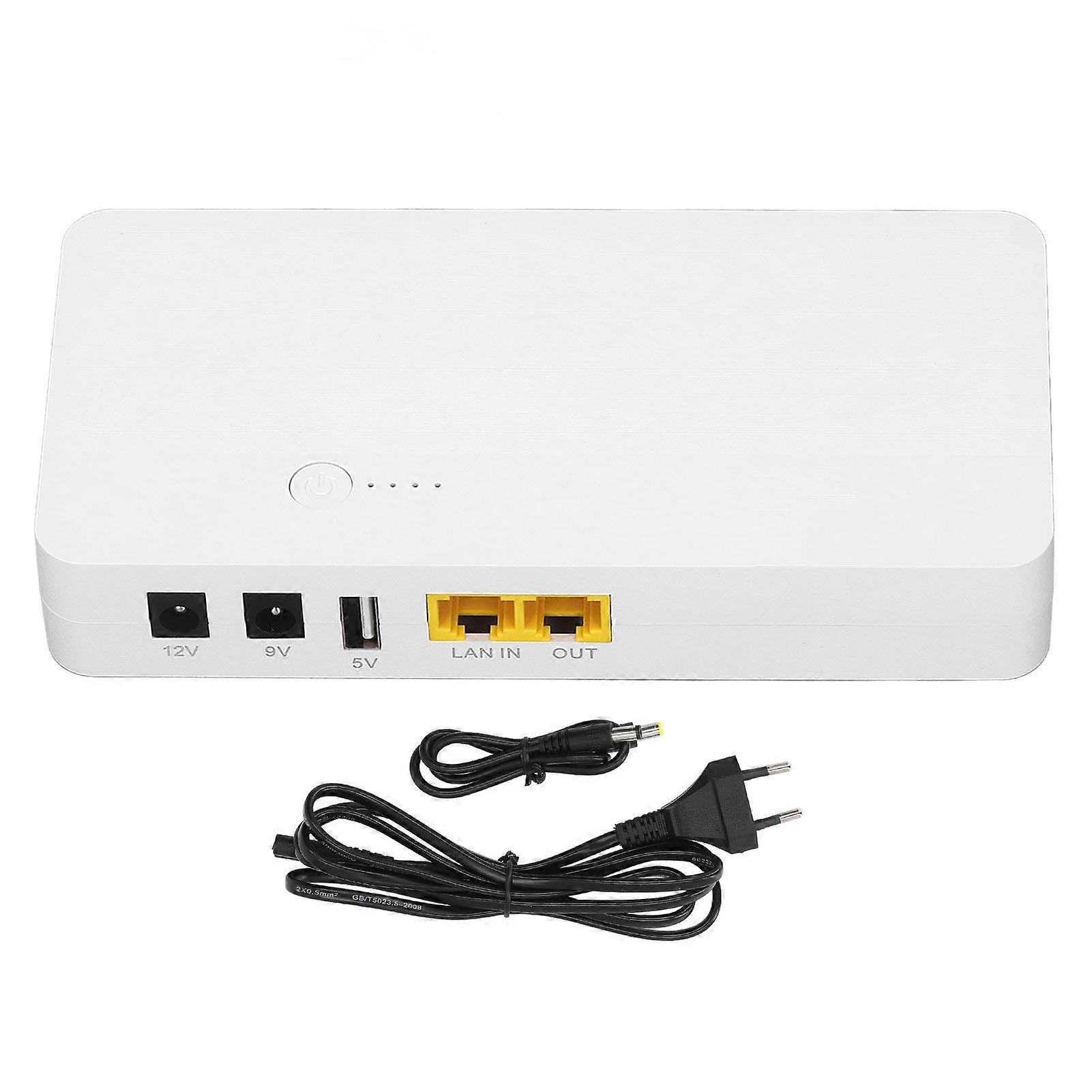Uninterruptible Power Supply Strong Compatibility Multi Protection Mini UPS Battery Backup for Router