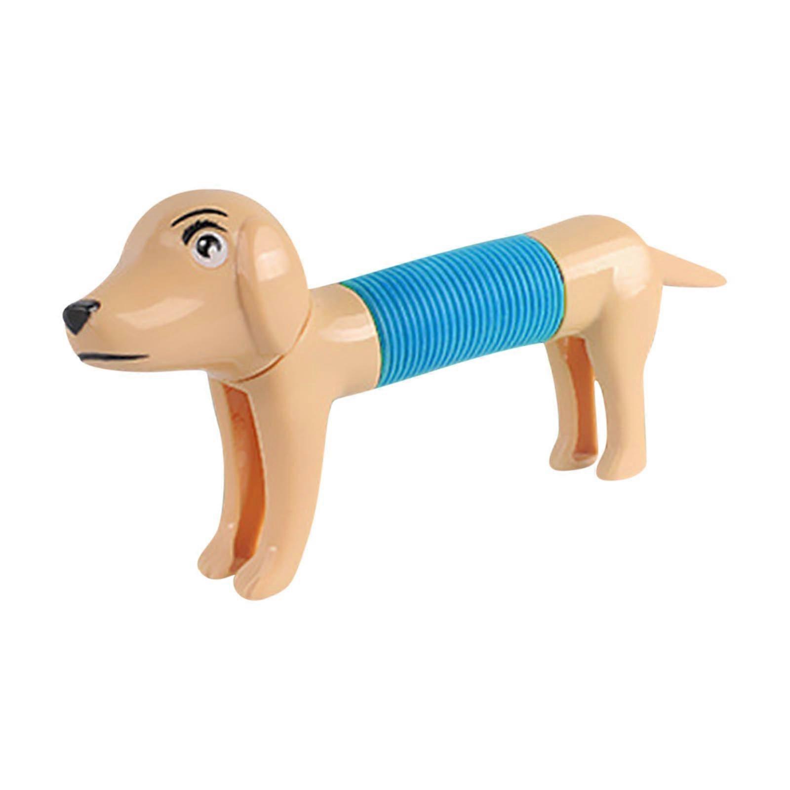 Puzzle Decompression DIY Telescopic Variety Dog Tube Telescopic Tube Toy Decompression Toy LA3982