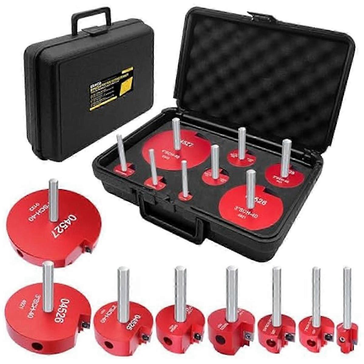 PVC socket saver kit 8pcs for standard 1/2inch drill