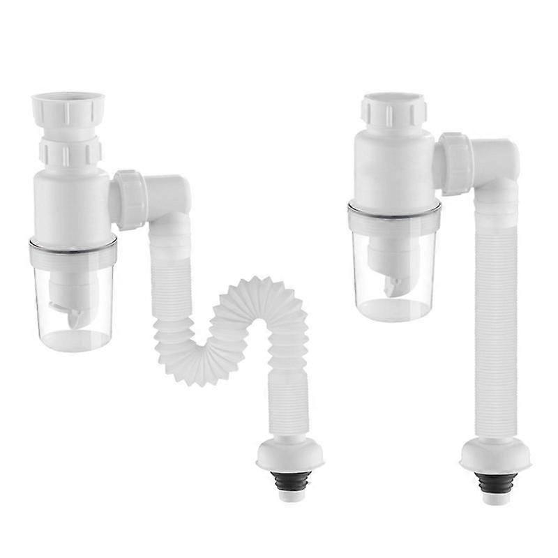 Sink Drain Pipe Flexible Sink Sewer Drain Pipe Bathroom Vanity Sink DrainCraft Pipe Cleaners