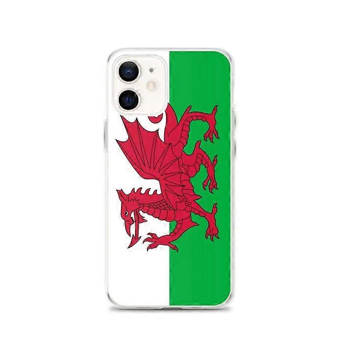 iPhone Case - Flag of Wales - XR - Flexible - Slim Design - Transparent Plastic