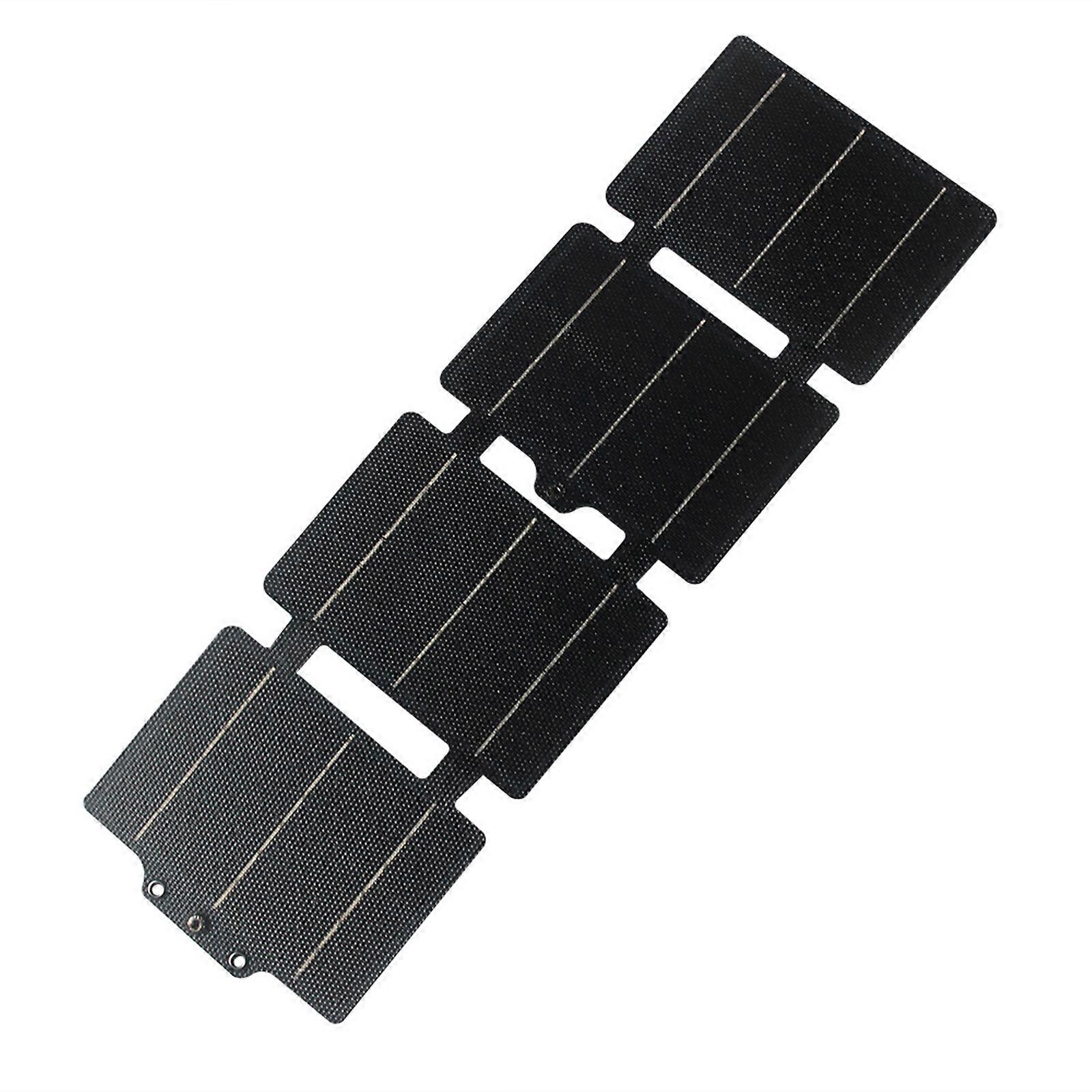 ETFE Solar Power Supply Panel 14W High Efficiency Foldable Charging Panel Compatibles Multiple Mobile Devices