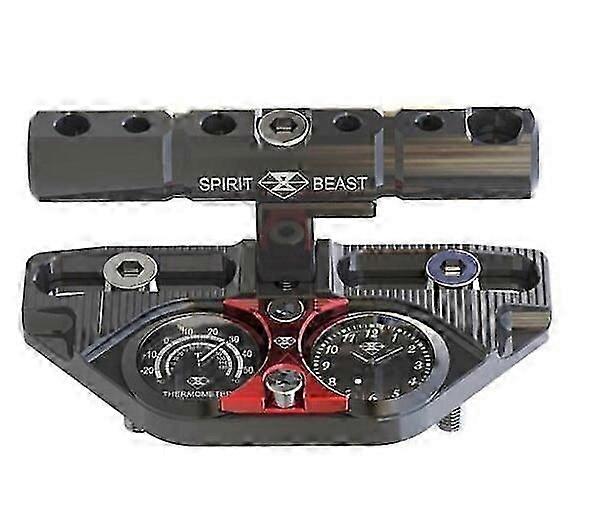 Motorcycle Multi-function Bracket Accessories Car Clock Motocross Handlebar Pressure Block Extension Rail Spirit Beast Bell