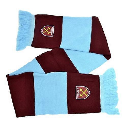 West Ham United FC Jacquard Knitted Scarf