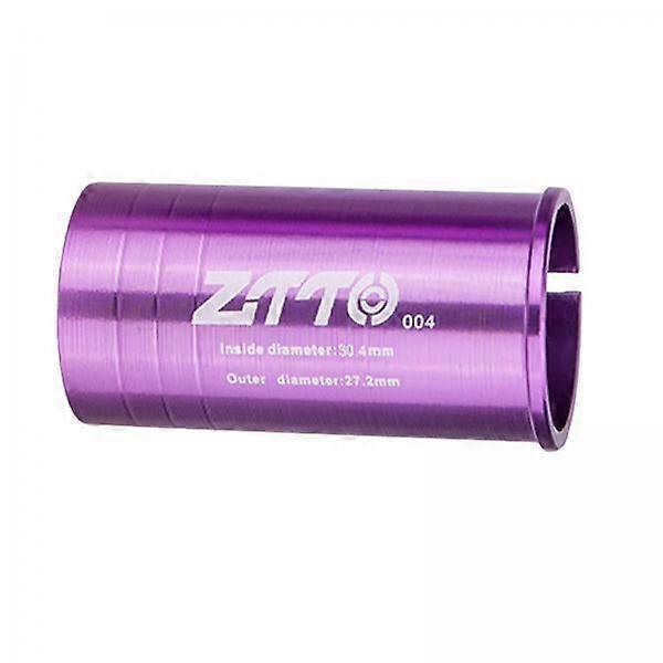 2X MTB-pyörän satulatolpan välilevyn vähentävä holkin muunnossovitin 30,4 - 27,2 mm