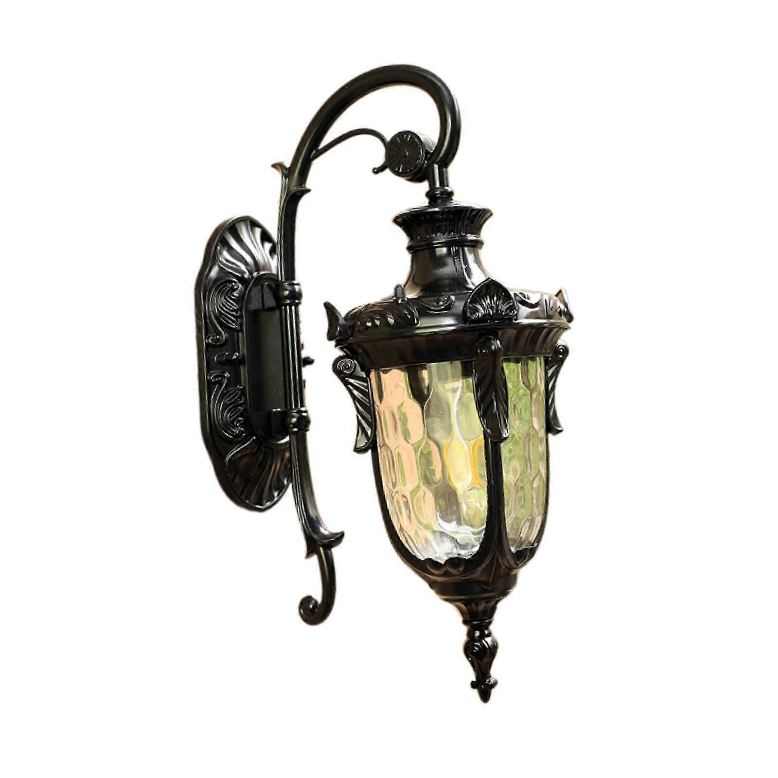 Lumină de perete în aer liber, lumină de verandă cu aplică de perete, stil european clasic 16,93 "H