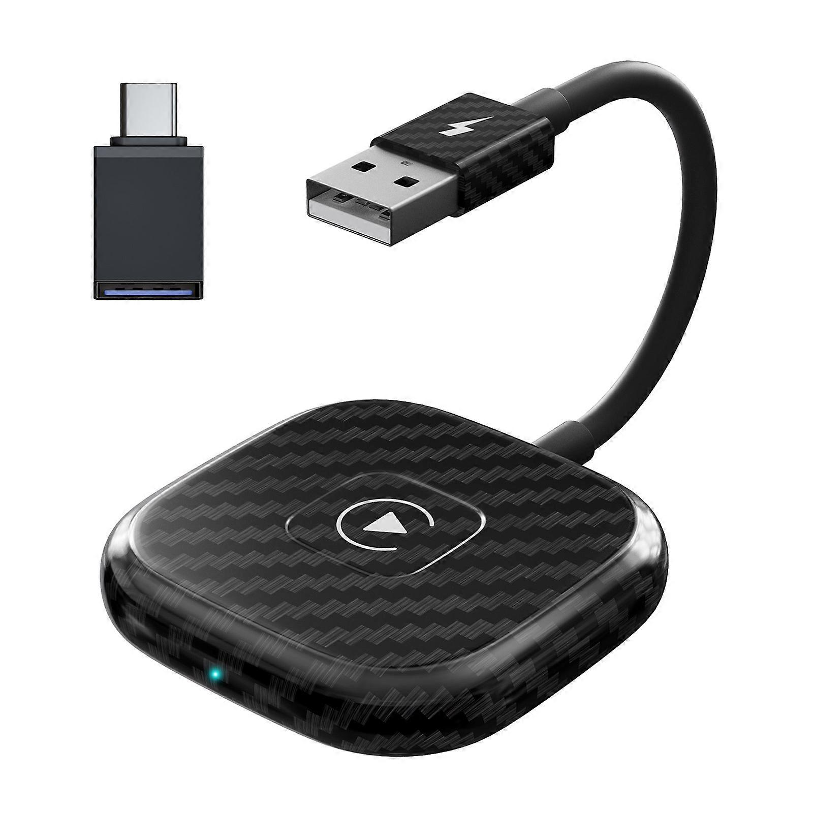 Wireless Carplays Adapter Easy Plug & Plays Solution Enjoy Better Connectivity Experience the Convenience of Wireless