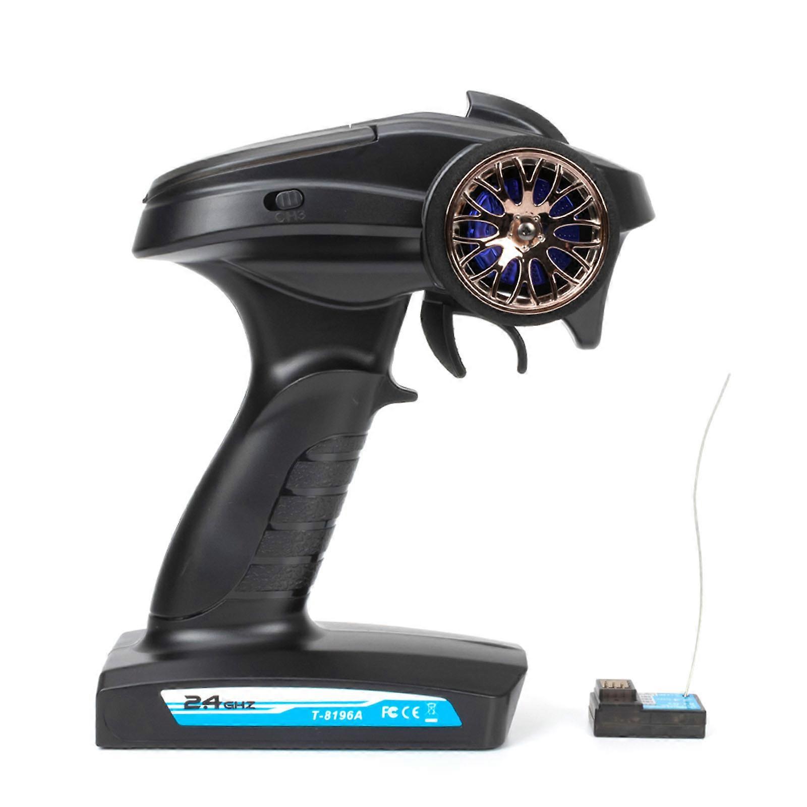 3CH RC Controller Transmitter Wheel Handle Receiver Wireless Control System Set Upgrade RC Spare Part Model Boat Accs