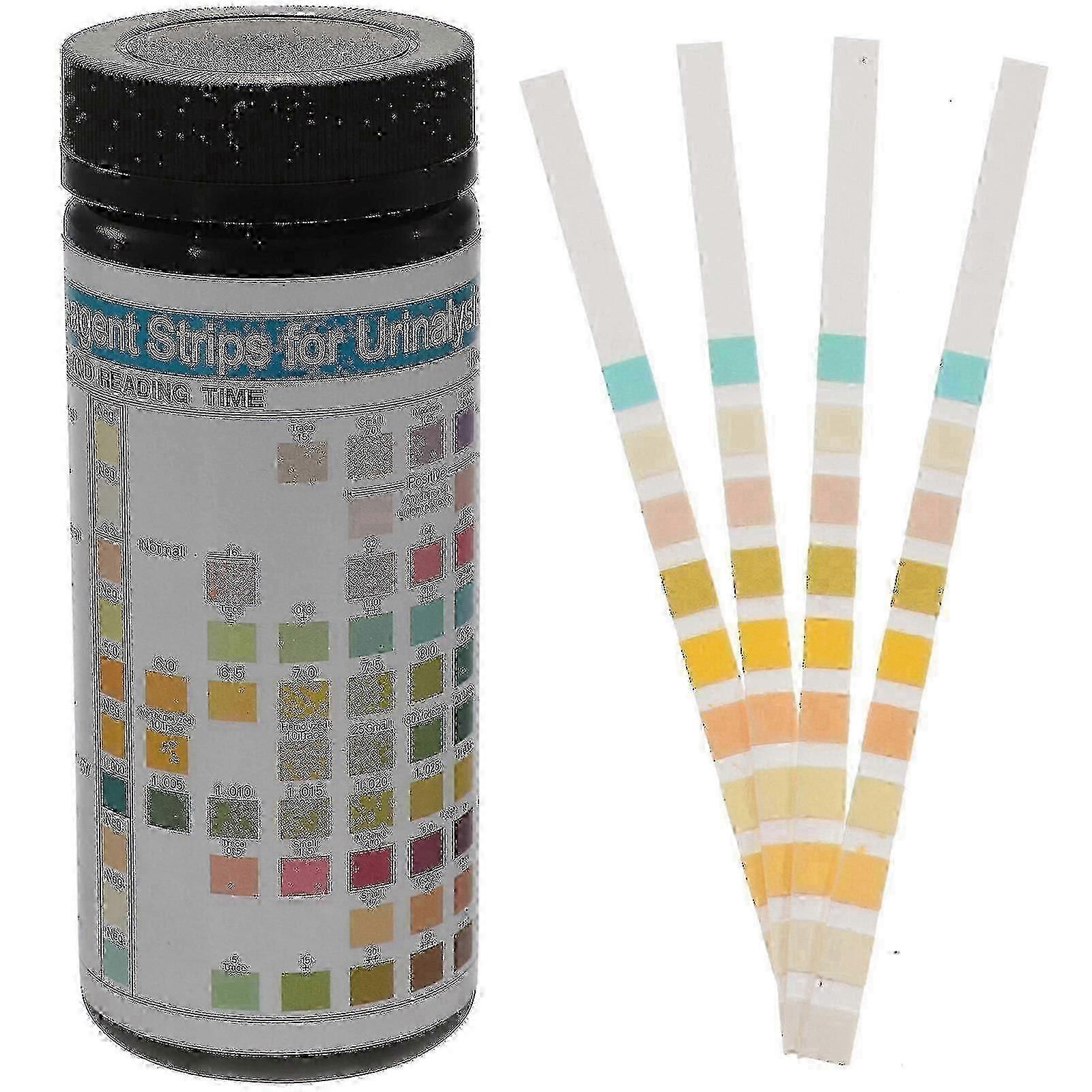 100 Pcs Urine Ph Test Strips Urinalysis Testing Strips Urine Protein Test Strips 12-29