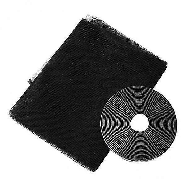 2 Pack DIY Window Screen Nylon Mesh with Self Adhesive Tape for Home Insect Protection 130x150cm or 150x200cm