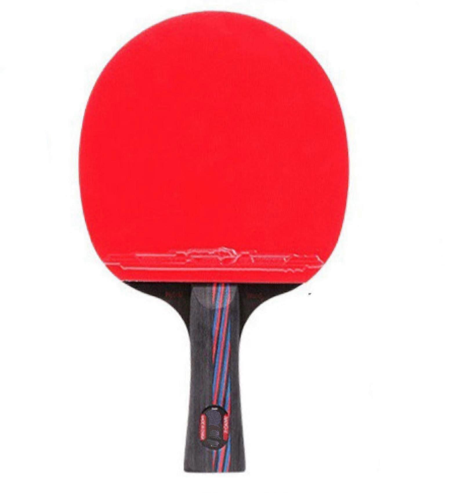 Ping Pong Paddle Nano Carbon Fibre 9.8 Table Tennis Bat Blade Powerful PipsIn Rubber