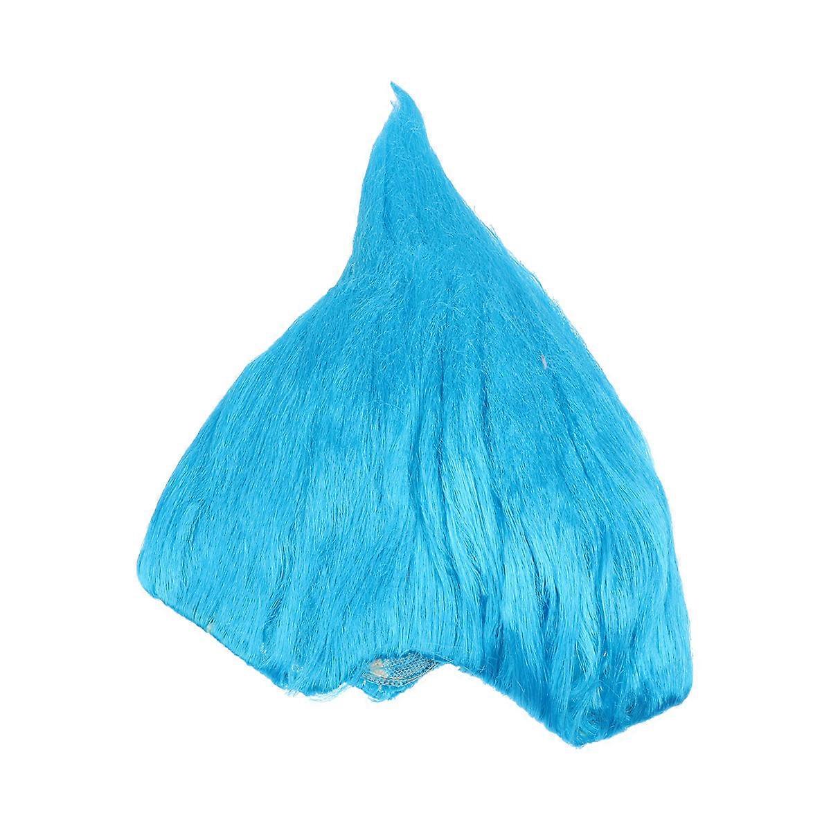 Comfortable Troll Wig for Masquerade, Featuring Realistic Scalp Sensation