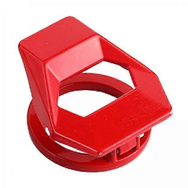 5xCapac de protecție pentru comutator de aprindere auto Smooth Red