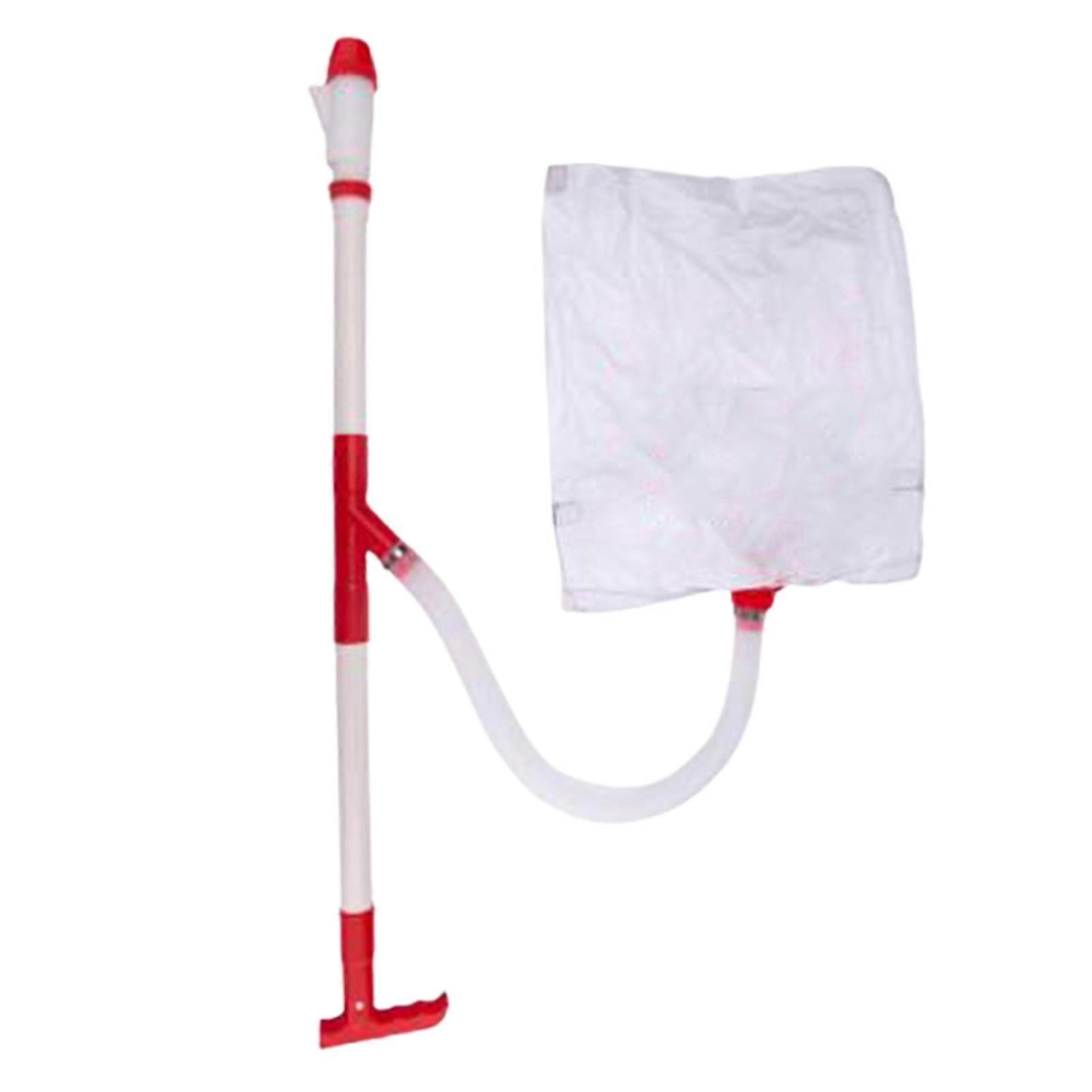 Multi-Purpose PVC Corn Fertilizer Spreader with Comfortable Handle for Yard