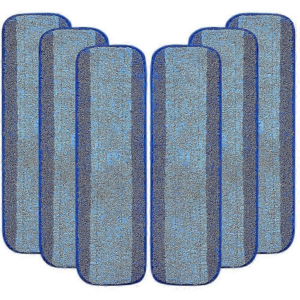 6 Pack Microfiber Cleaning Pads For Bona Premium Spray Mop