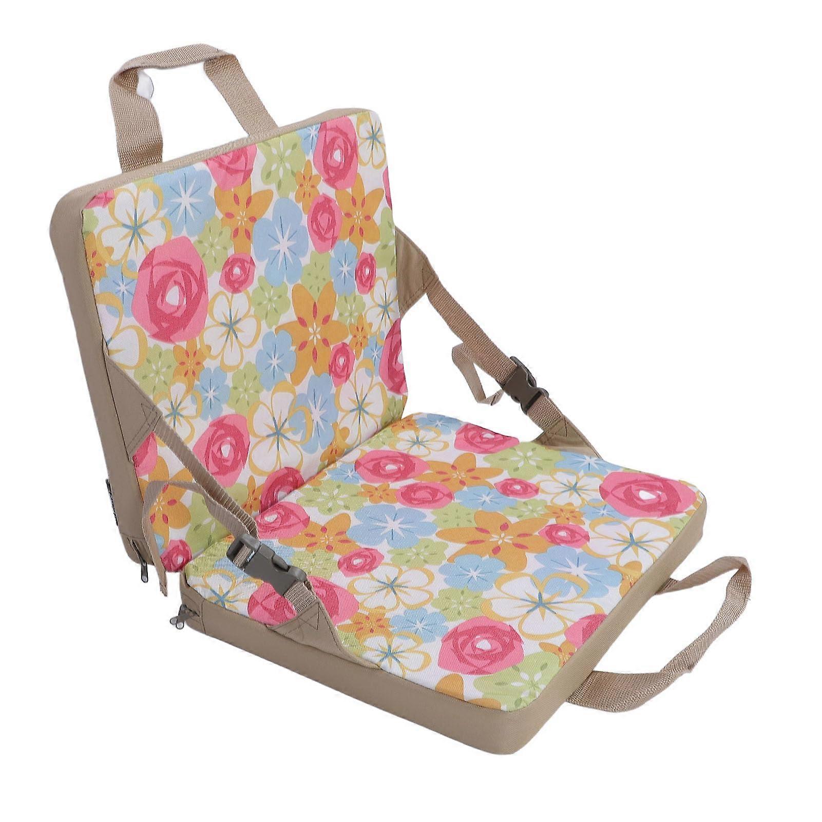 Gel Seat Cushion, Folding Stadium Seat with Backrest, Oxford Fabric