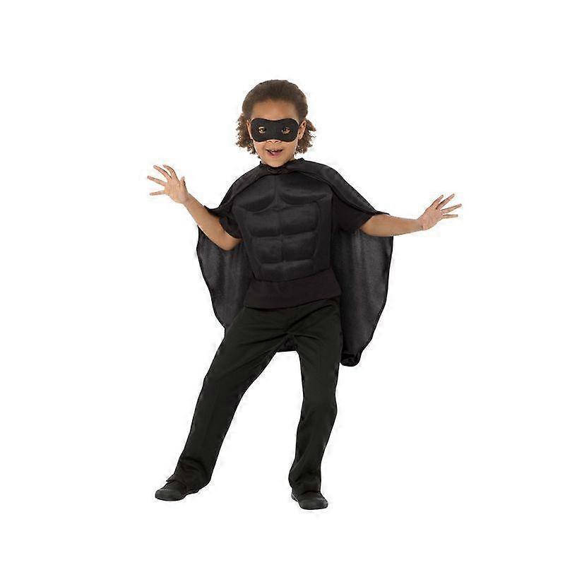 Kids Superhero Kit Child Black