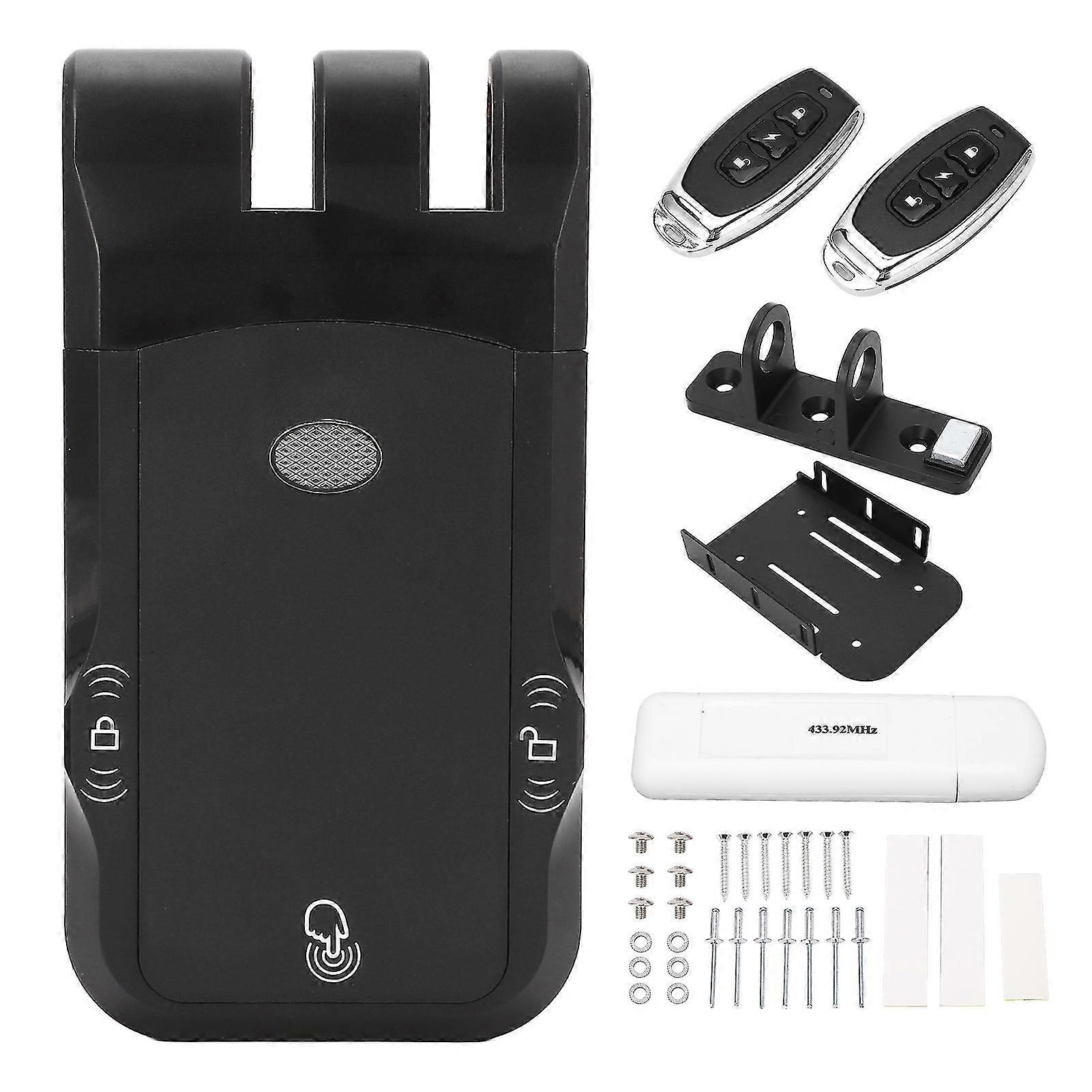 Smart Wireless Keyless Deadbolt: Invisible Remote Control Lock Suitable for Advanced Home Security