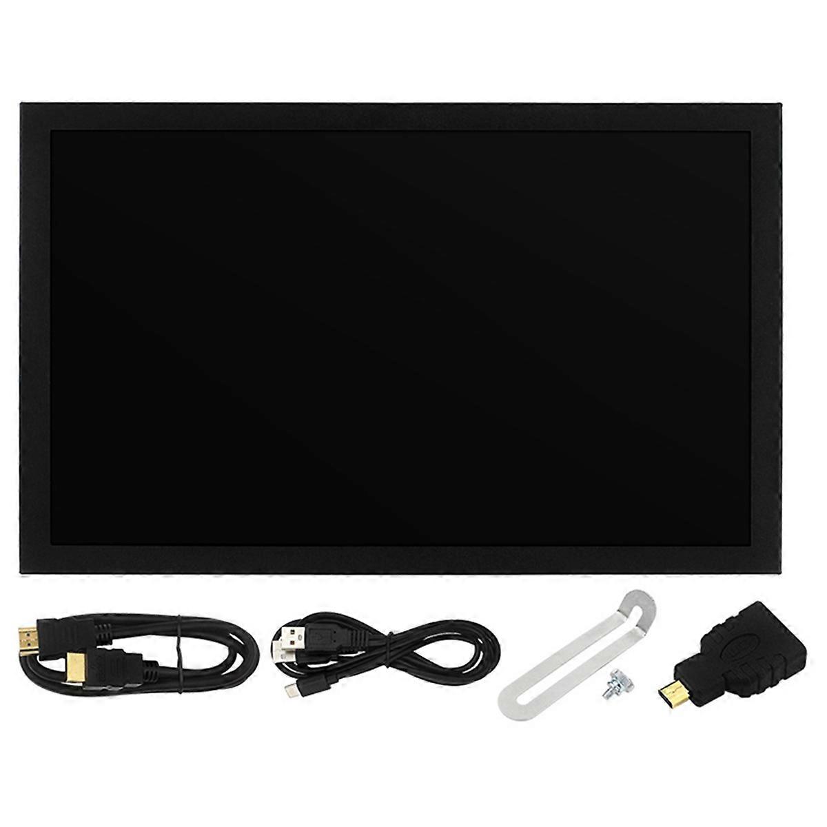 Display portátil de 7 polegadas IPS 1024x600 LCD - compatível com VGA AV Input DC Tipo C Power in para PC Laptop
