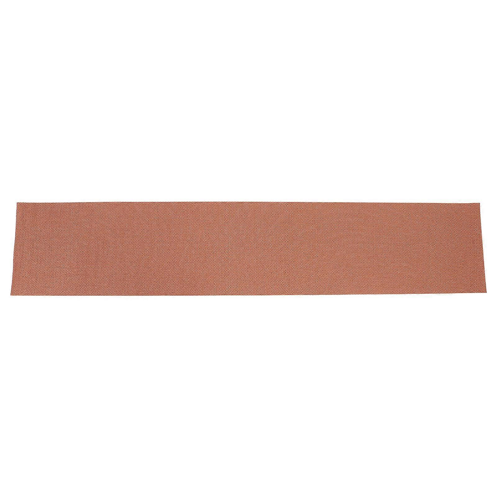 Rug Pad Non Slip Heavy-Duty Brown 203.00X40.00CM Winter Ice Snow Protection Steps Stairs Porch Moisture Absorption 1Pcs