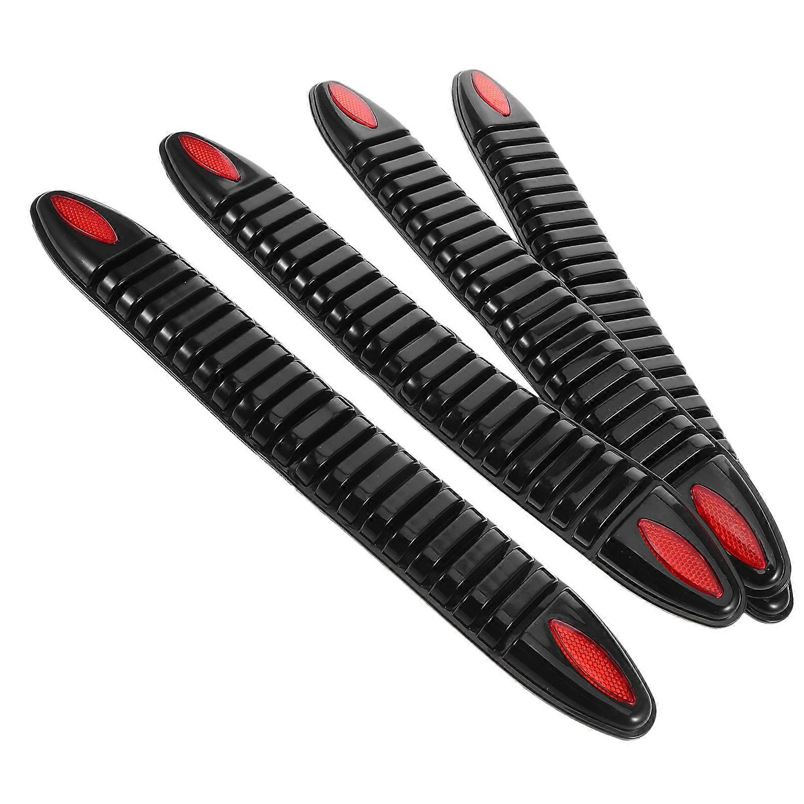Car Front Bumper Protector Anti-Collision Tape Scratch Resistance Minimalist Design 4Pcs For Cars SUV Pickup Truck