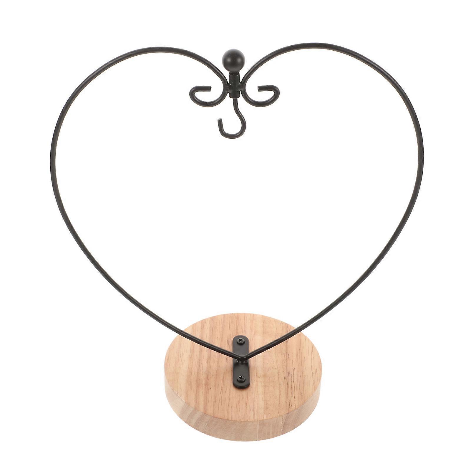Heart Frame Desk Planter Hanger for Air Plants – Wall Mounted Ornament Holder & Display Rack
