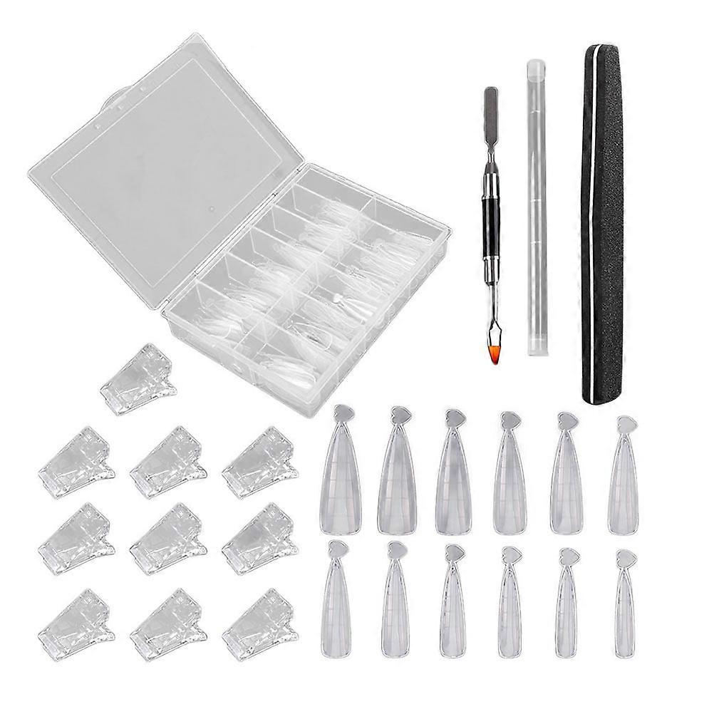 Manicure Brushes Manicure Tools For Nail Salon Use 14x10x2.6cm White Acrylic 1 Set